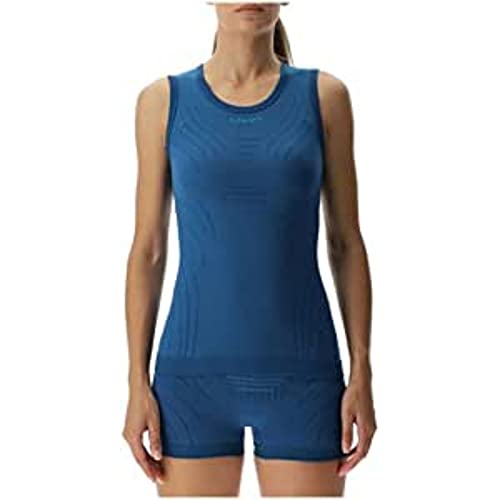 UYN U100170 MOTYON 2.0 UW SINGLET Damska kamizelka sportowa Posejdon niebieski M