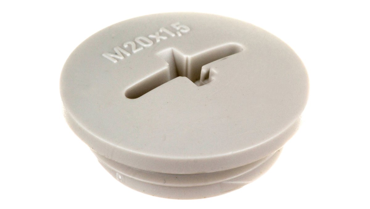 Lapp Kabel Zaślepka poliestrowa M20 SKINDICHT BLK-M 20x1,5 jasnoszara 52006620 /100szt./ 52006620