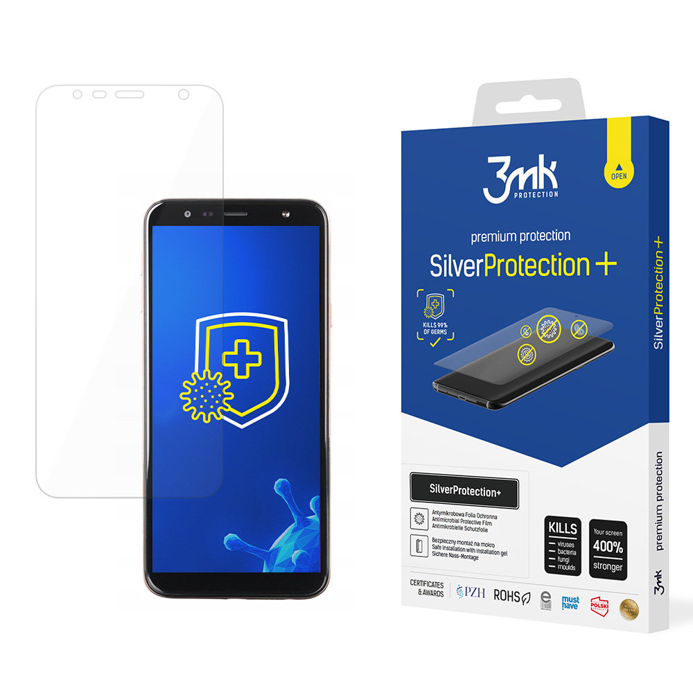 3MK Samsung Galaxy J4 Plus - SilverProtection+