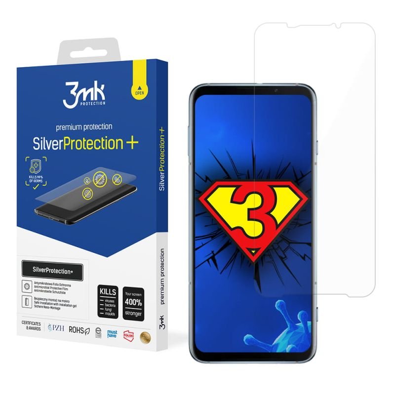 Antymikrobowa folia ochronna do Xiaomi Black Shark 3S - 3mk SilverProtection+
