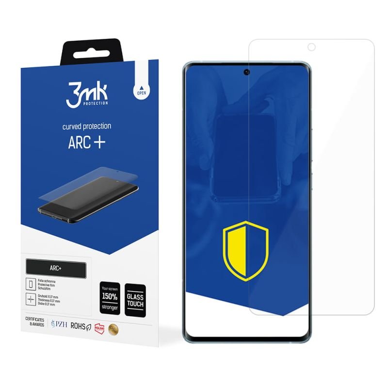 Folia na zaokrąglony ekran do Vivo X60 Pro 5G - 3mk ARC+