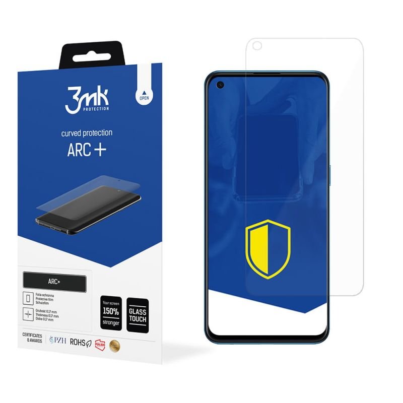 Folia na zaokrąglony ekran do Oppo Reno 5 Z - 3mk ARC+