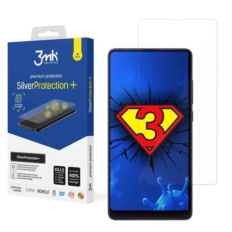 Antymikrobowa folia ochronna do Xiaomi Mi Mix 2S Global - 3mk SilverProtection+