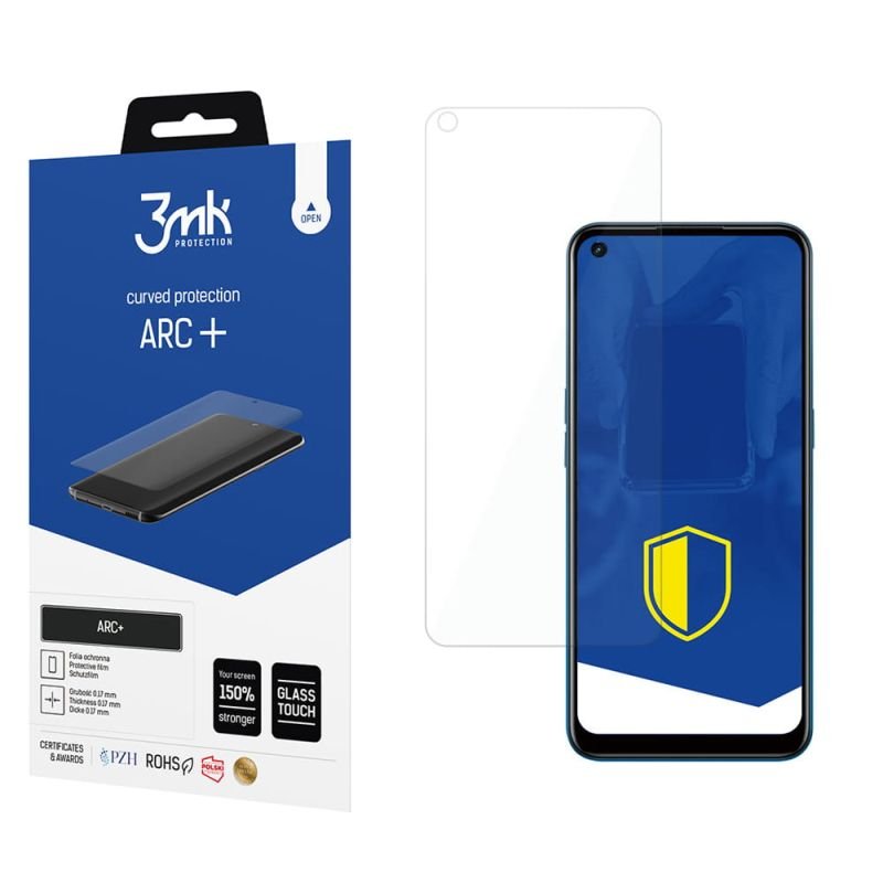 Folia na zaokrąglony ekran do Oppo A53 2020/A53s - 3mk ARC+