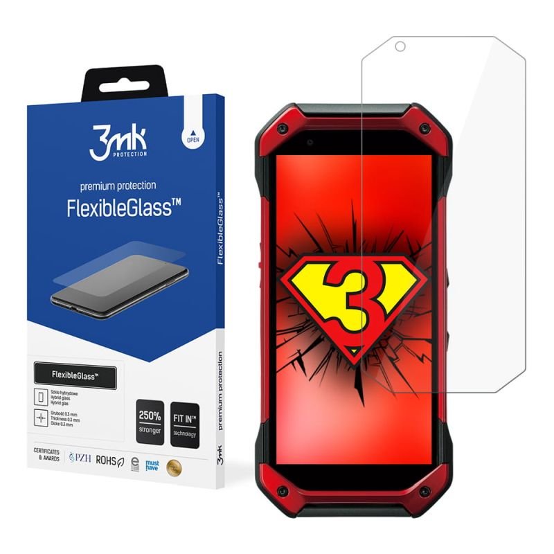 Nietłukące szkło hybrydowe do Kyocera Torque 5G - 3mk FlexibleGlass