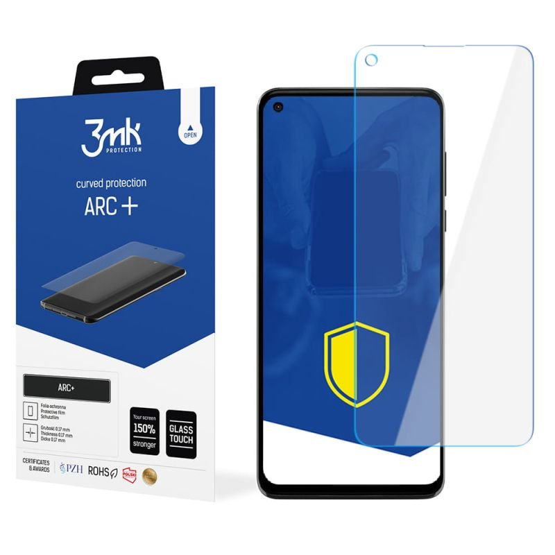 Folia na zaokrąglony ekran do Motorola Moto G Stylus 5G 2021 - 3mk ARC+