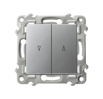 Ospel Szafir srebrny łącznik żaluzjowy, zwierny