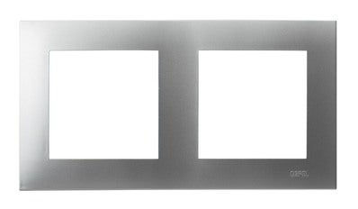 Ospel Szafir srebrny ramka podwójna