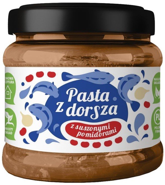 KUTERFISH Pasta z dorsza z suszonymi pomidorami 140 g