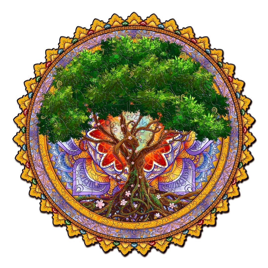 Puzzle Drewniane Drzewo Życia M