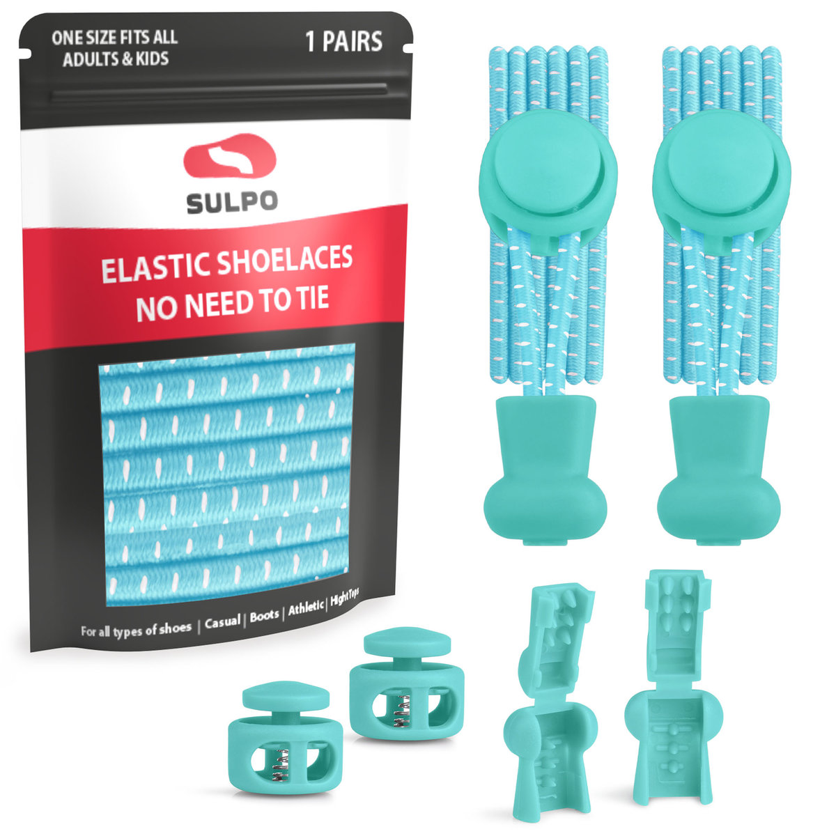 Sznurówki sznurowadła bez wiązania do butów sport