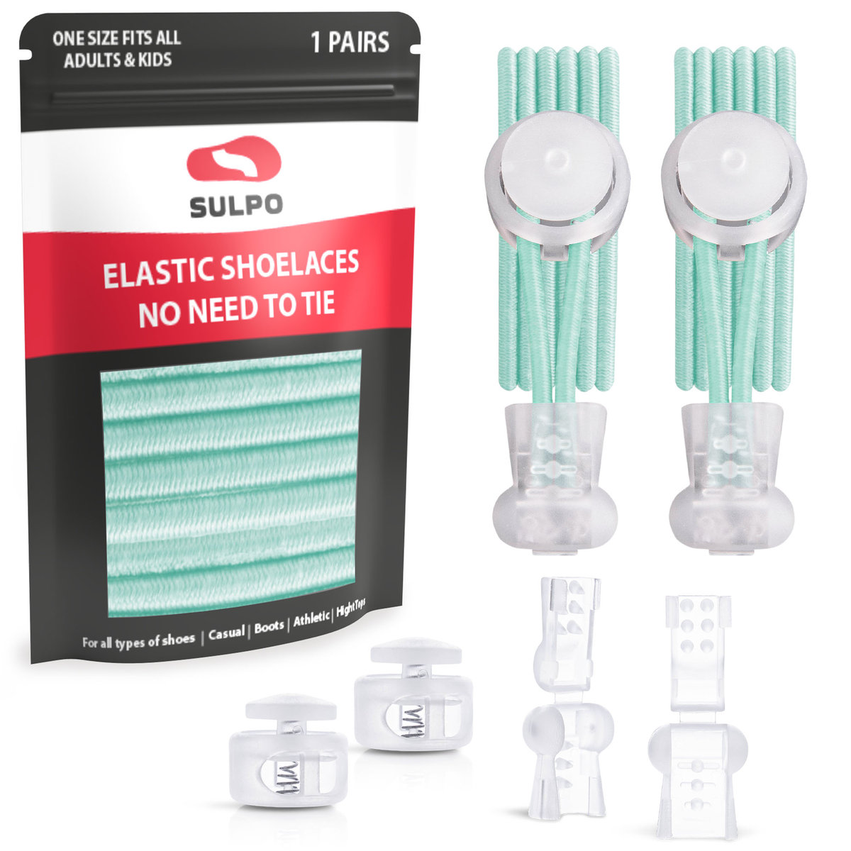 Sznurówki elastyczne do biegania sportowe