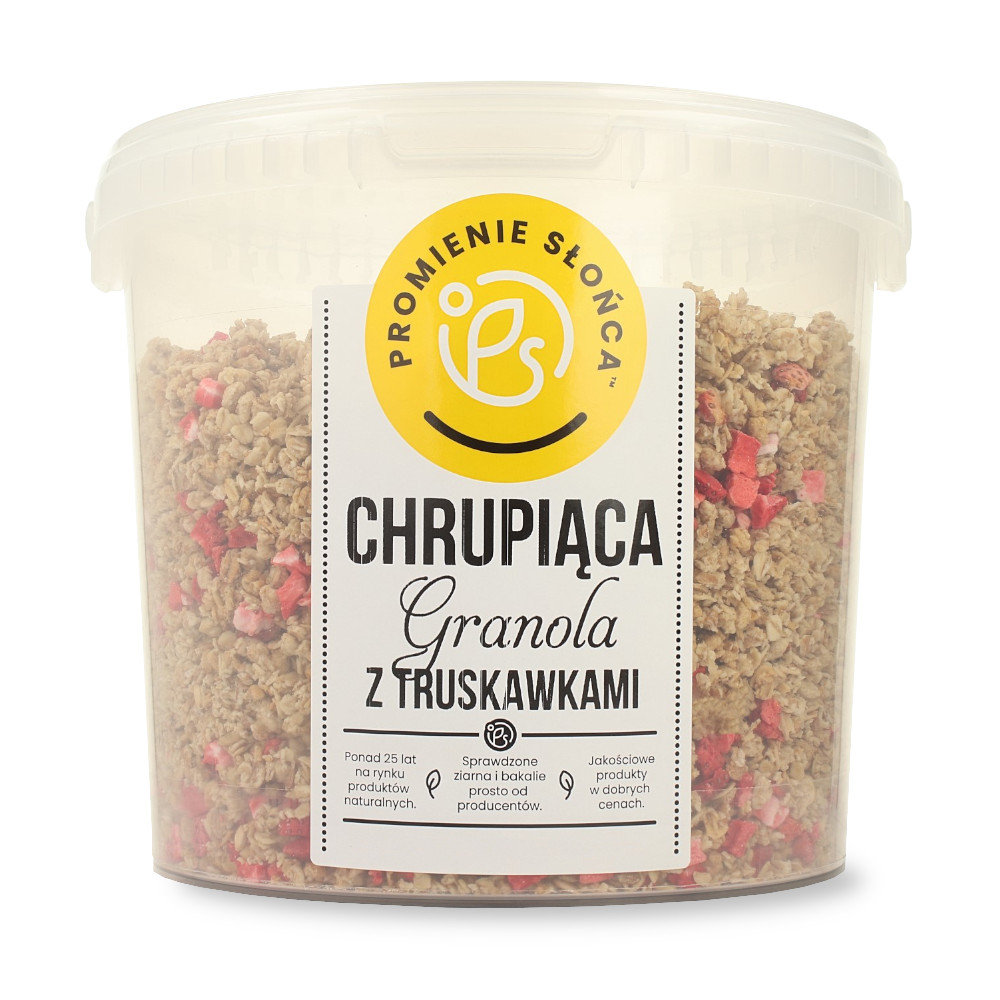 Chrupiąca Granola z Truskawkami 2000 g