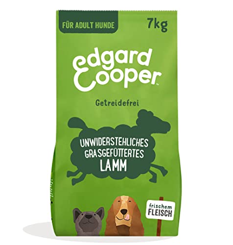 Edgard & Cooper Naturalna sucha karma premium dla dorosłych psów – bez zbóż i białka (jagnięcina, 7 kg)
