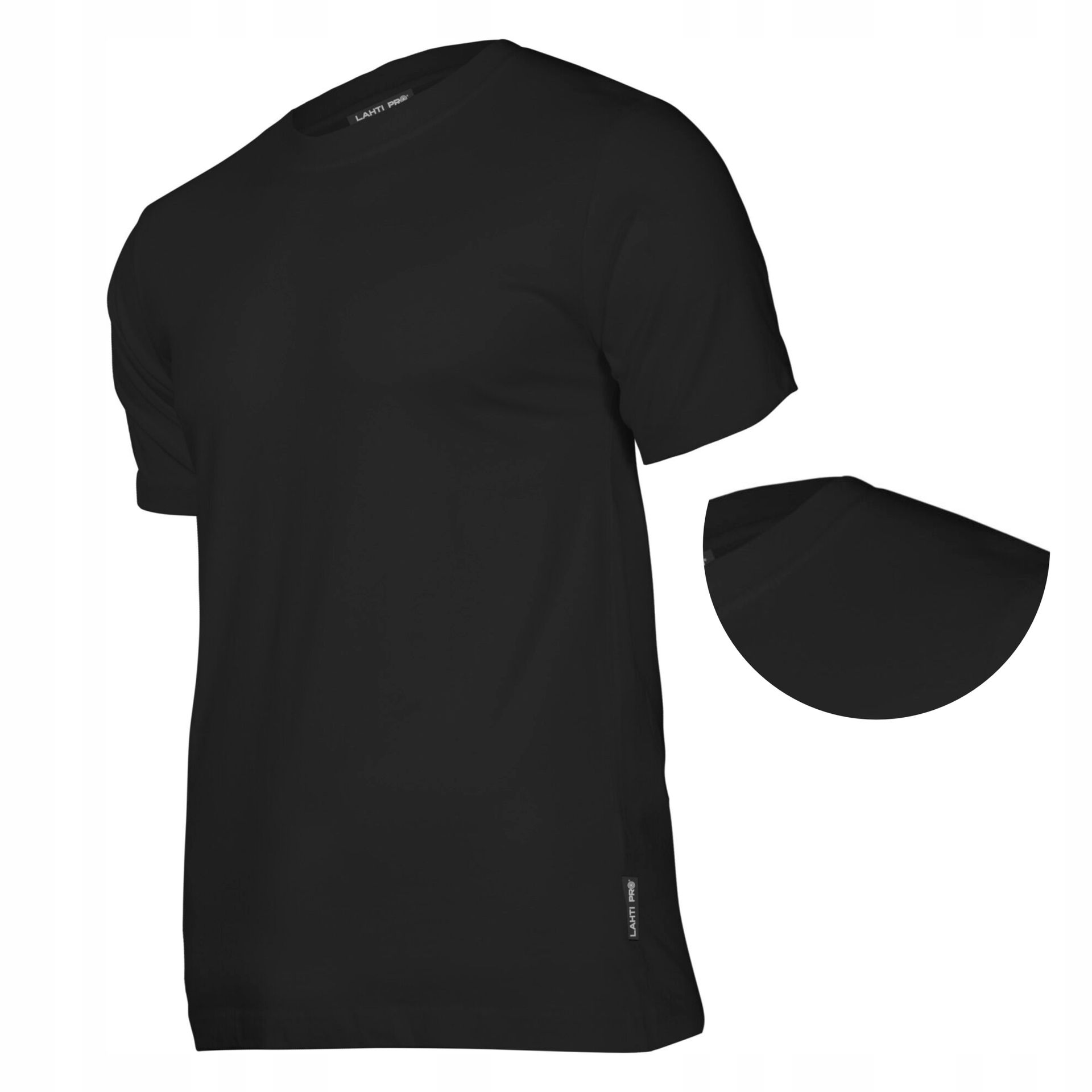 Lahti Pro Koszulka T-shirt 190G Czarna Bawełna M