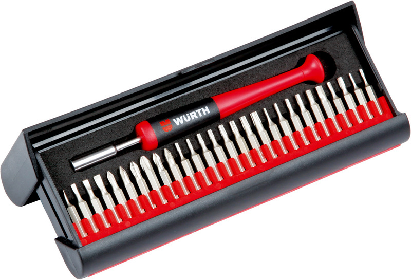 Zestaw Wkrętaków Precyzyjnych 29elem. Wurth German