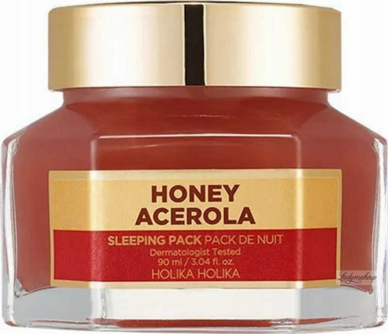 Holika Holika - Honey Acerola - Sleeping Pack - Całonocna maseczka do twarzy - 90 ml