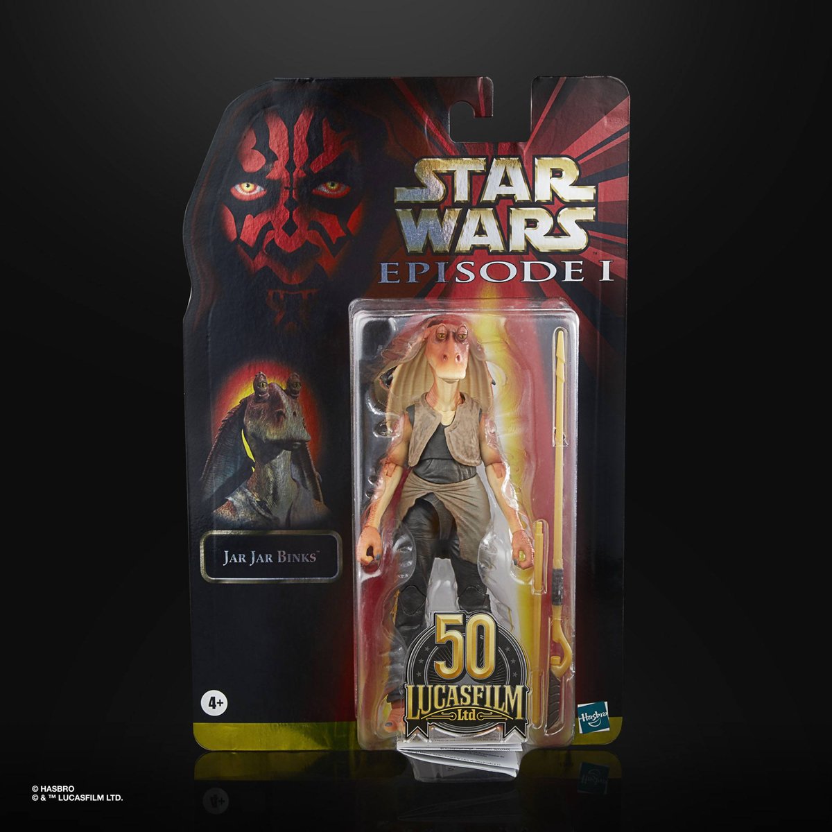 Star Wars, figurka kolekcjonerska Jar Jar Binks Black Series
