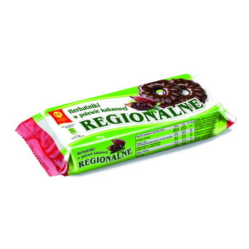 Cukry Nyskie HERBATNIKI REGIONALNE W POLEWIE KAKAOWEJ 79 G zakupy dla domu i biura 27896026