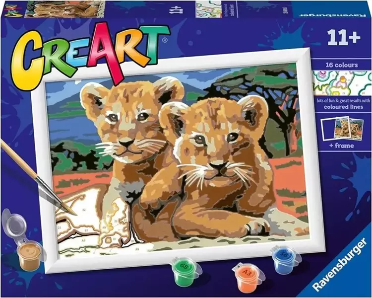 CreArt: Małe lwiątka - Ravensburger