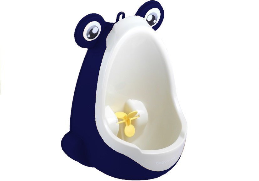 Import leantoys Pisuar w Kształcie Żabki Przyssawka Granatowo-Biały 8458-uniw