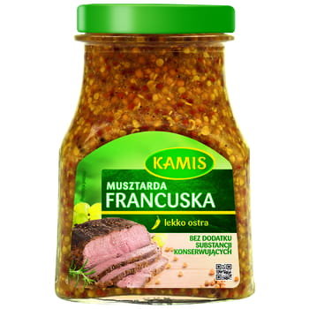 Kamis MUSZTARDA FRANCUSKA 185G zakupy dla domu i biura 35166388