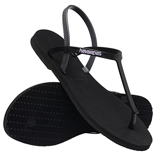 Havaianas Sandały damskie Paraty płaskie, Czarny