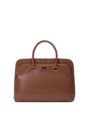 Idony Women's torba biznesowa/na laptopa, kamelowa, wielbłąd, jeden rozmiar