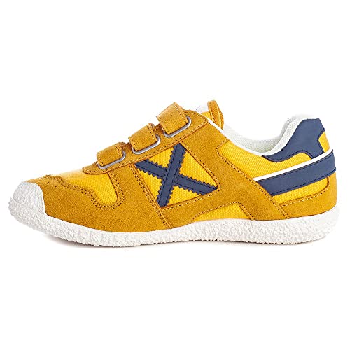 Monachium Mini Goal VCO, Trampki chłopięce, Żółty 540, 24 EU