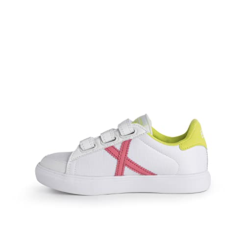Monachium Mini Rete, Trampki Dziewczyny, Biały 025, 29 EU