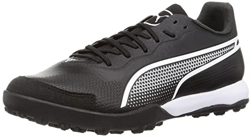 PUMA Unisex King Pro Tt Buty piłkarskie, Czarna puma, biała puma, 47 EU
