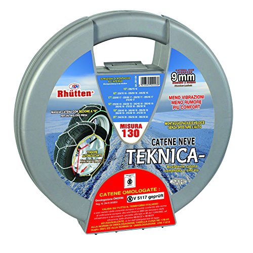 ŁAŃCUCHY ŚNIEŻNE ROMBO 9 MM. TEKNICA 130