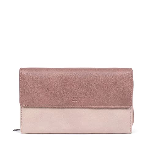 Hexagona Damska Paris-Travel Companion GracIEUSE Collection-puder / stary różowy syntetyczny - przenoszony bez torebki mała torba na ramię, Poudre/Vieux Rose, Rozmiar uniwersalny