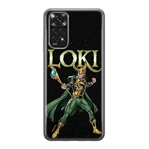 ERT GROUP etui na telefon Xiaomi REDMI NOTE 11S 4G / REDMI NOTE 11 4G, case oryginalny i oficjalnie licencjonowany przez Marvel, wzór Loki 002, plecki z TPU