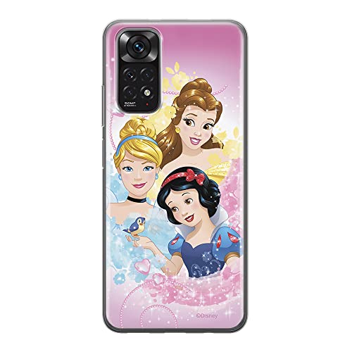 ERT GROUP etui na telefon Xiaomi REDMI NOTE 11S 4G / REDMI NOTE 11 4G, case oryginalny i oficjalnie licencjonowany przez Disney, wzór Princesses 005, plecki z TPU
