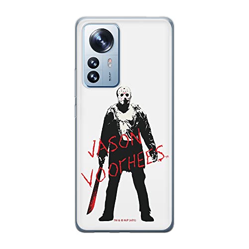 ERT GROUP etui na telefon Xiaomi 12 PRO, case oryginalny i oficjalnie licencjonowany przez Horror, wzór Friday the 13th 017, optymalnie dopasowane, plecki z TPU