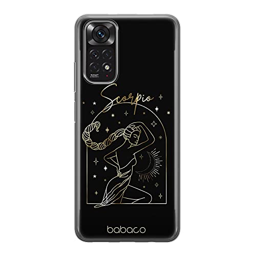 ERT GROUP etui na telefon Xiaomi REDMI NOTE 11S 4G / REDMI NOTE 11 4G, case oryginalny i oficjalnie licencjonowany przez Babaco, wzór Zodiac Woman 008, plecki z TPU