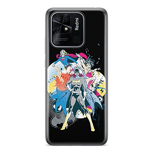 ERT GROUP etui na telefon Xiaomi REDMI 10C, case oryginalny i oficjalnie licencjonowany przez DC, wzór Super Girls 001, optymalnie dopasowane, plecki z TPU