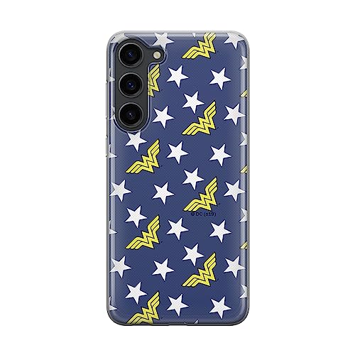 Etui Wonder Woman 007 DC Nadruk pełny Niebieski Producent: Samsung, Model: S23 PLUS