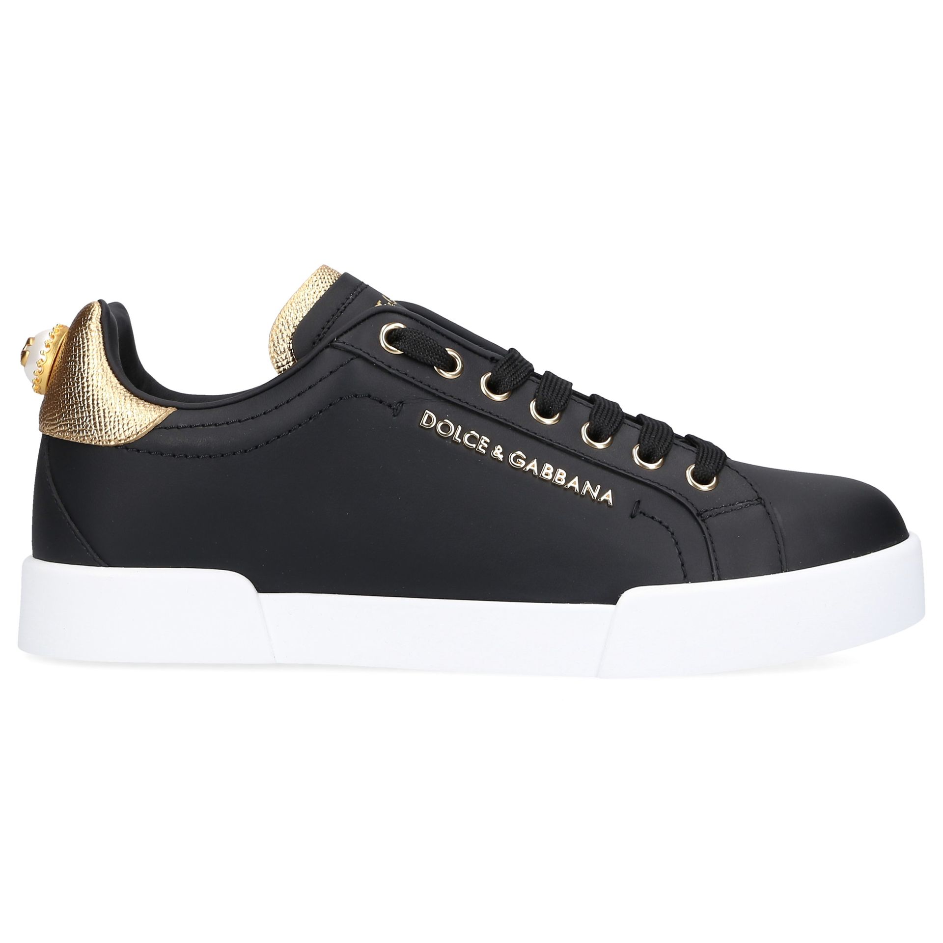 Dolce & Gabbana Trampki niskie PORTOFINO skóra nappa