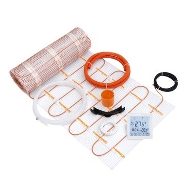 Zestaw ogrzewania podłogowego 1,5 m2 mata+regulator elektroniczny WiFi TVT 31