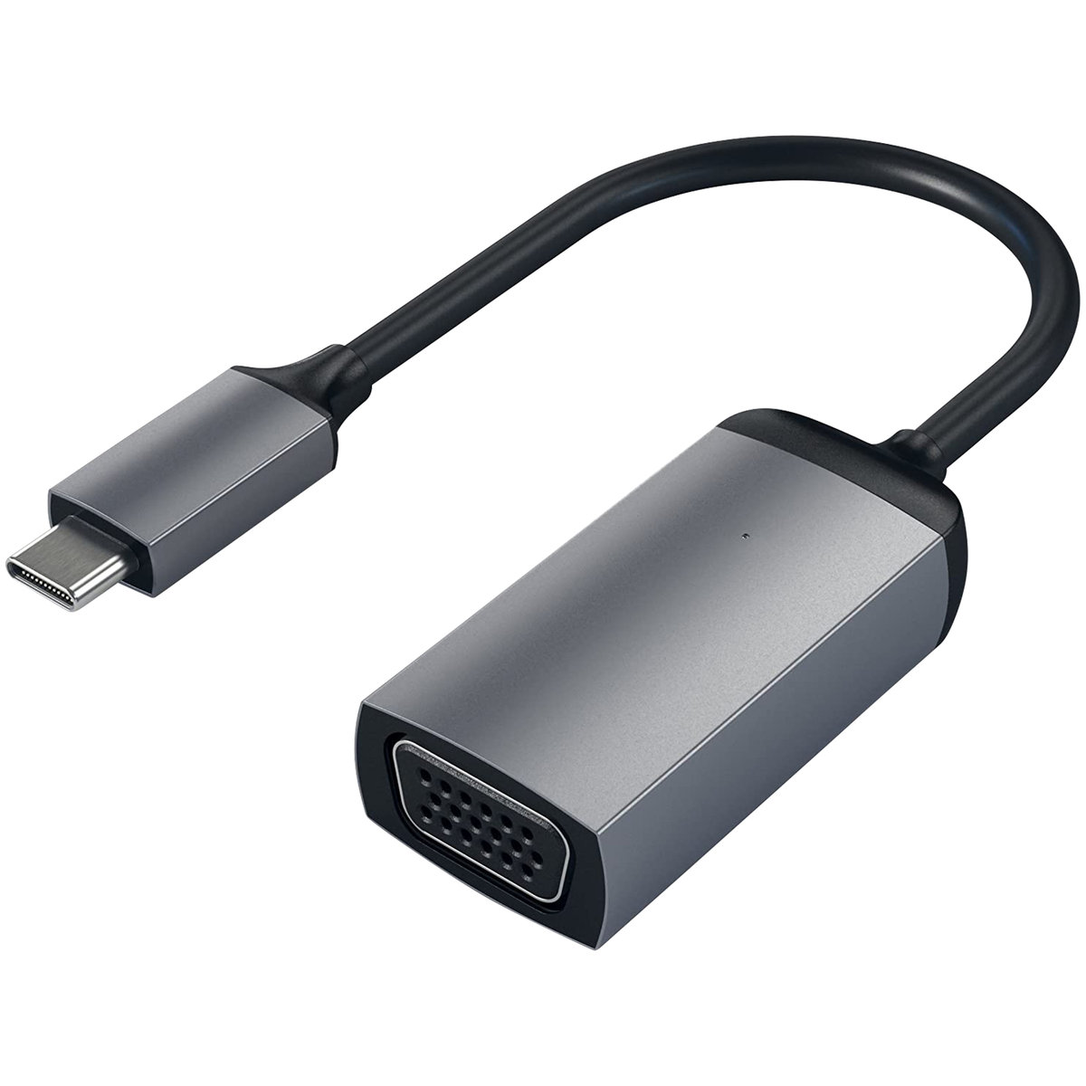 Adapter USB C na VGA Rozdzielczosc Full HD 1080p, Satechi — gwiezdna szarosc