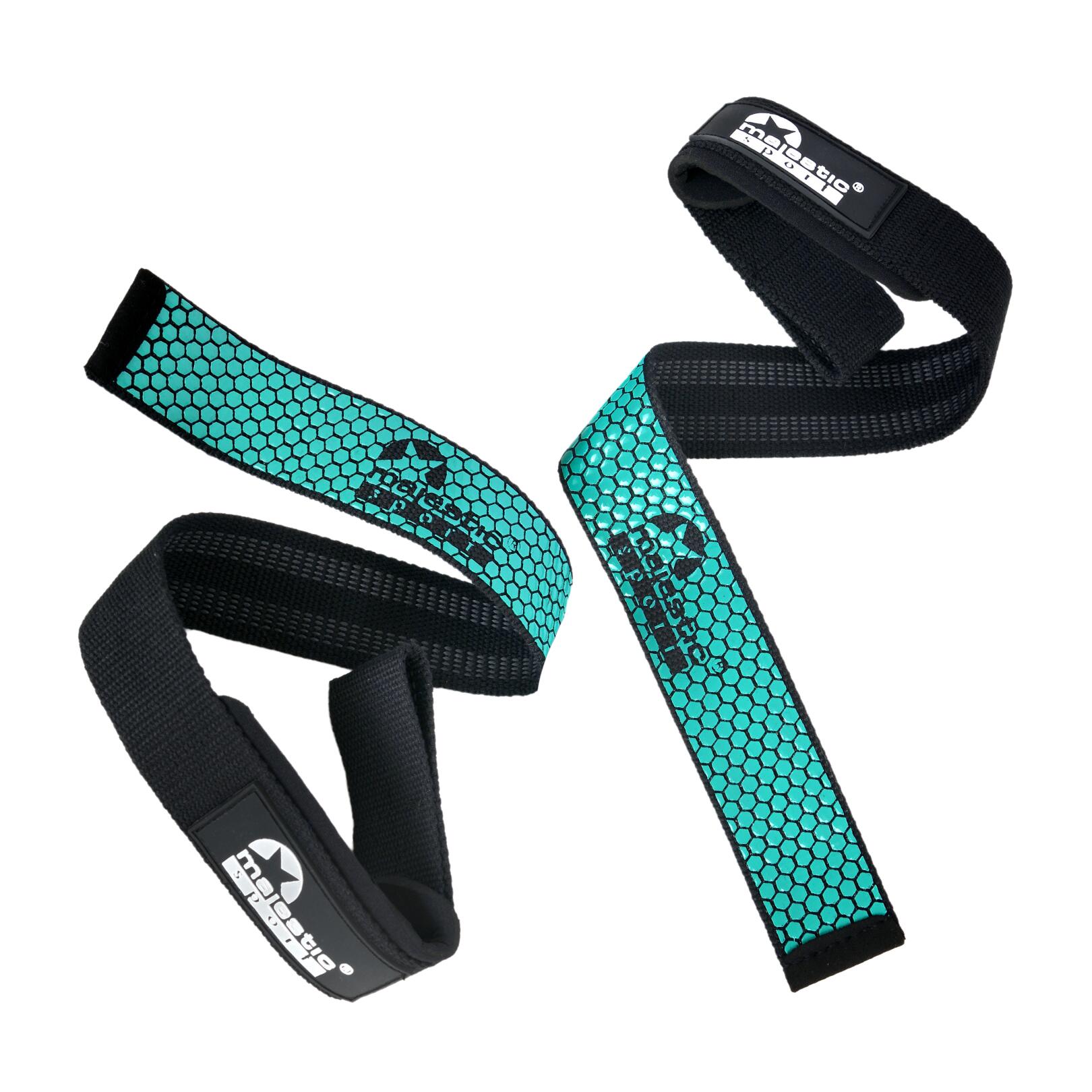 Paski treningowe Majestic Sport miętowe