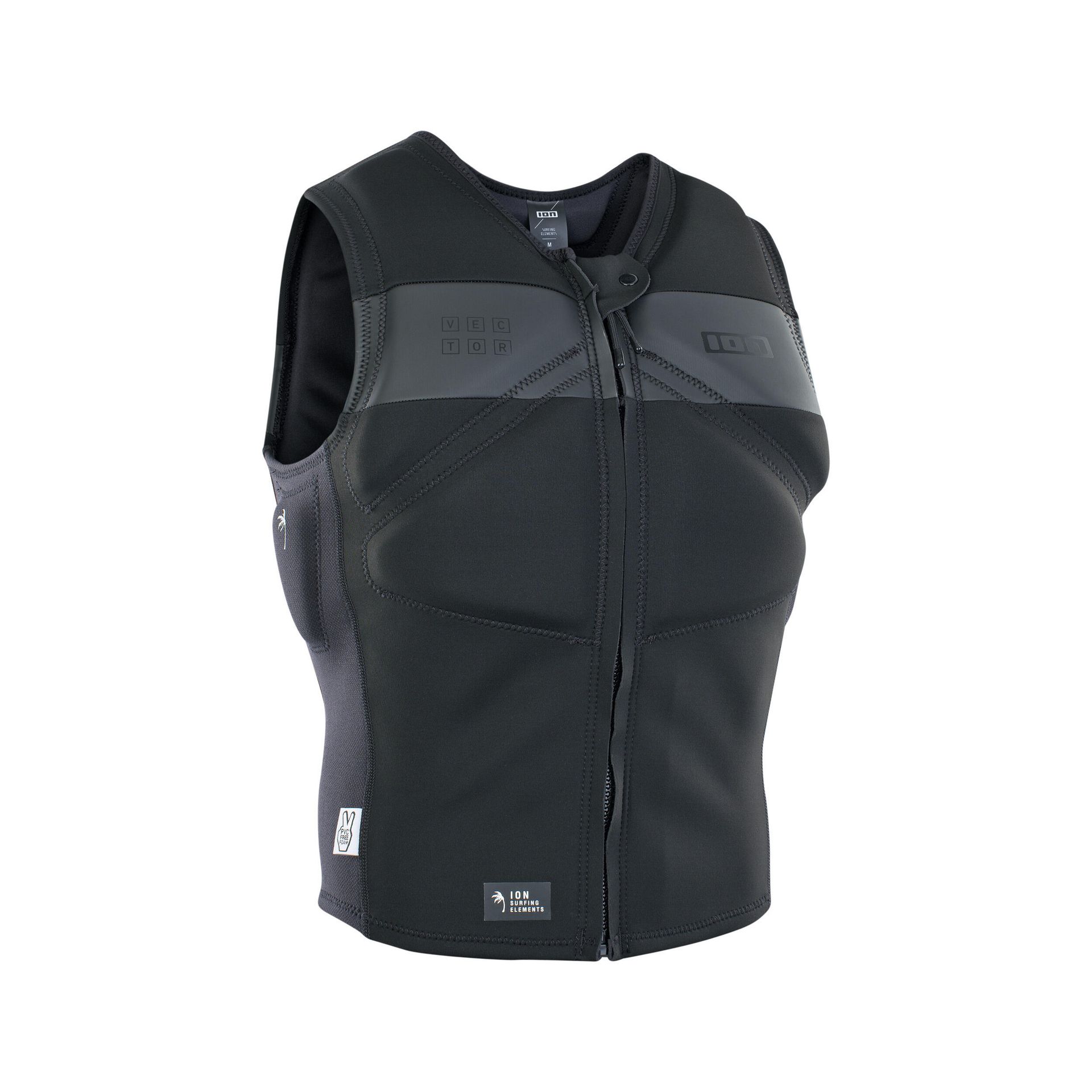 Kamizelka ochronna męska ION Vector Amp Front Zip black