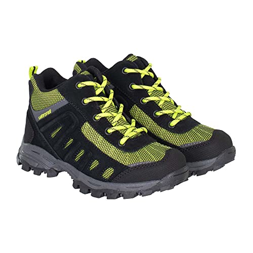 ROCK EXPERIENCE Rainbow Kids, Hiking Shoe Unisex dzieci, 0208 Kawior 1766 Lime Green, 27 EU