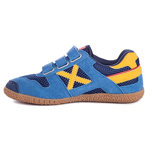 Monachium Mini Goal VCO, Trampki chłopięce, Żółty 540, 27 EU
