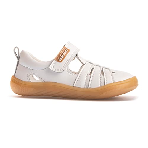 Pablosky 026600, Sandal Unisex dzieci, Biały, 20 EU