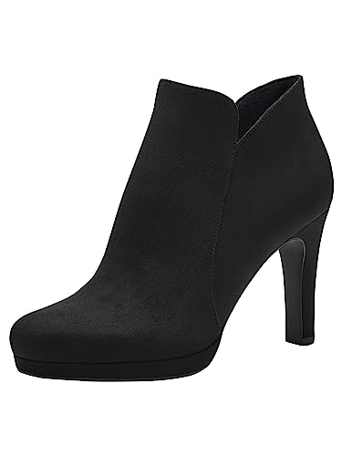 Tamaris Damskie 1-1-25316-41 botki, czarne, 39 EU, czarny, 39 EU