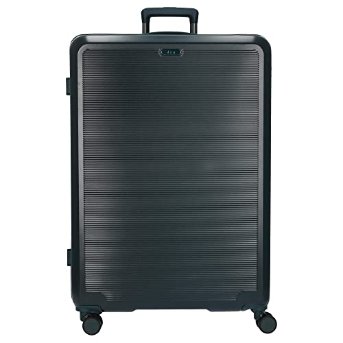 D & N Travel Line 2500-4-rolkowa walizka na kółkach L 79 cm, zielony, Einheitsgröße, Walizka z twardą obudową z 4 kółkami