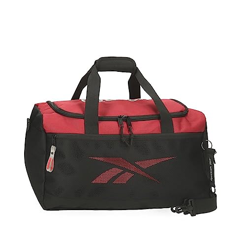 Reebok Portland Torba podróżna Czarny 52x29x29 cms Poliester 43,73L, czarny, Talla única, torba podróżna